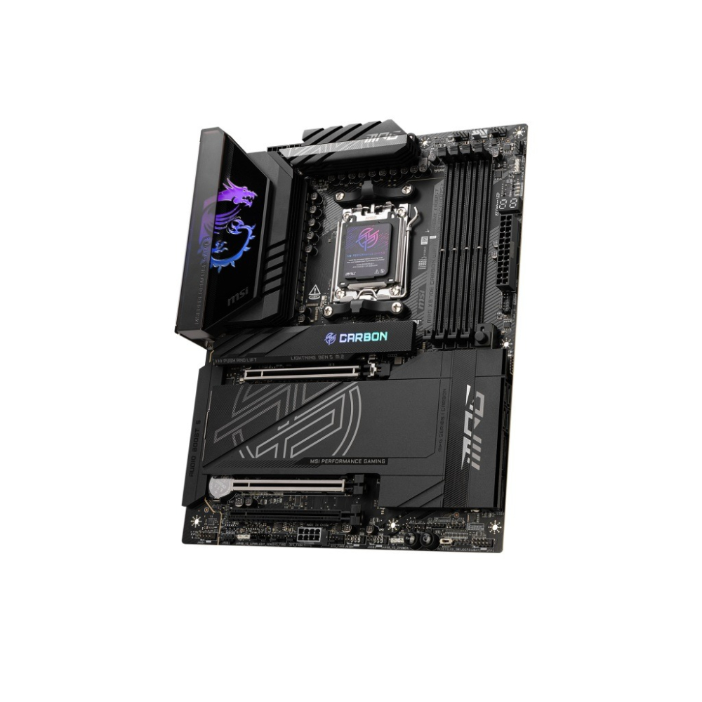 微星 MSI MPG X870E CARBON WIFI AMD 主機板-細節圖3