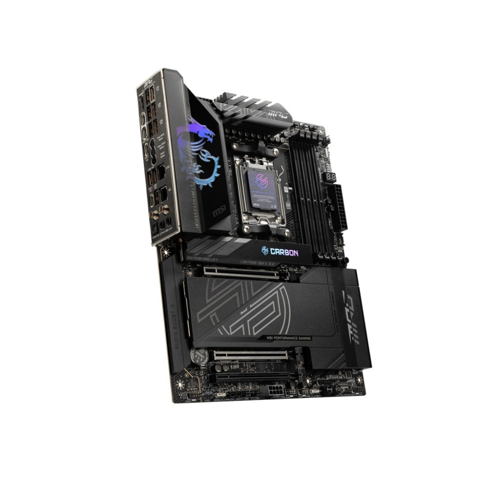 微星 MSI MPG X870E CARBON WIFI AMD 主機板-細節圖4
