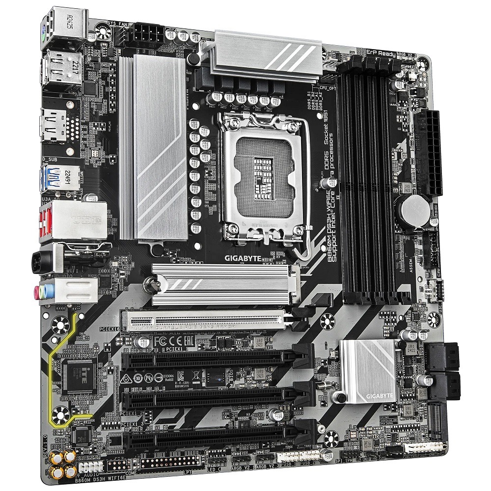 技嘉 GIGABYTE B860M DS3H WIFI6E Intel 主機板-細節圖3