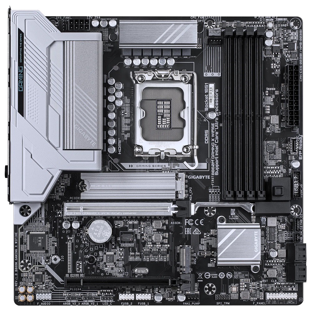 技嘉 GIGABYTE B860M GAMING X WIFI6E Intel 主機板-細節圖2