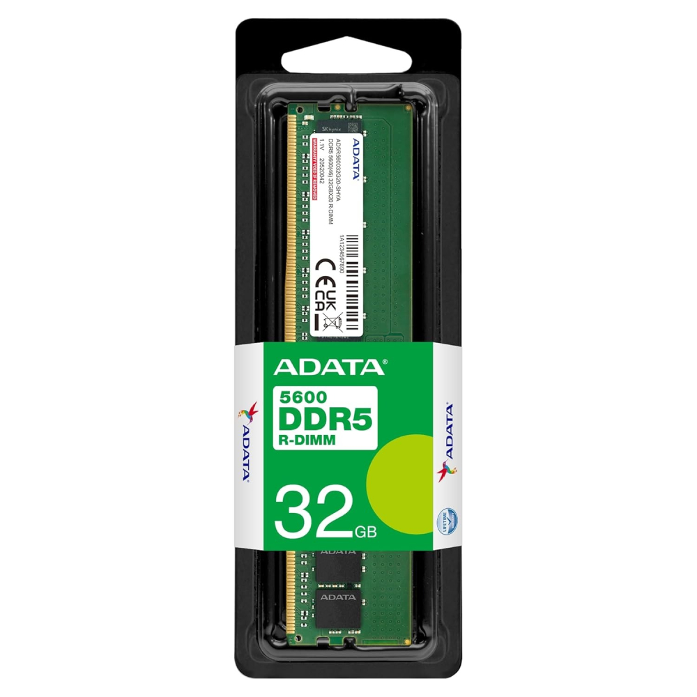 ADATA 威剛 DDR5 5600 32G ECC R-DIMM 伺服器記憶體 AD5R560032G20-SHYA-細節圖2