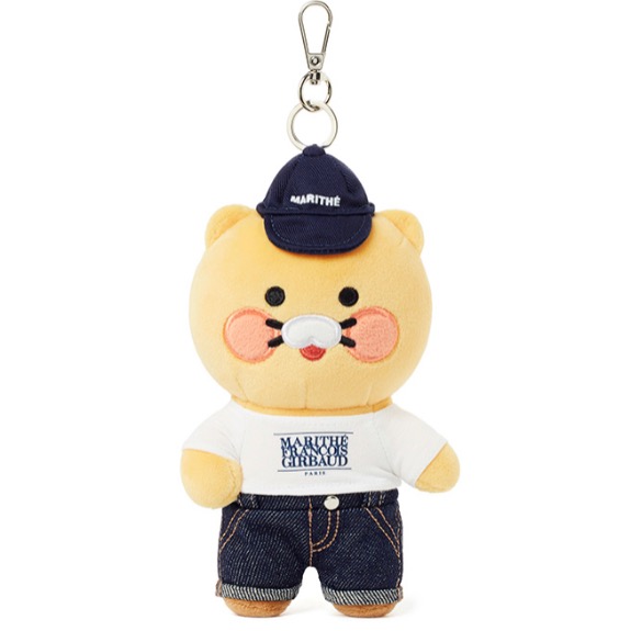韓國連線款 kakao friends x MFG 聯名款 萊恩 春植 娃娃 玩偶 吊飾 鑰匙圈 掛飾-細節圖2