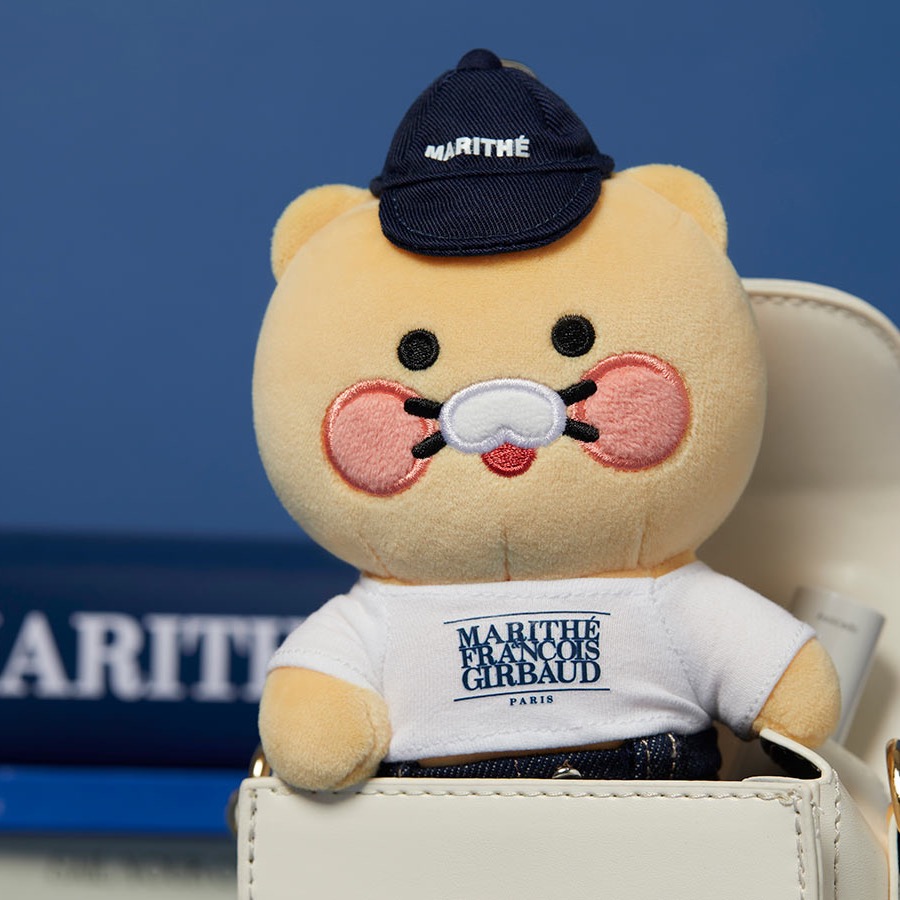 韓國連線款 kakao friends x MFG 聯名款 萊恩 春植 娃娃 玩偶 吊飾 鑰匙圈 掛飾-細節圖3