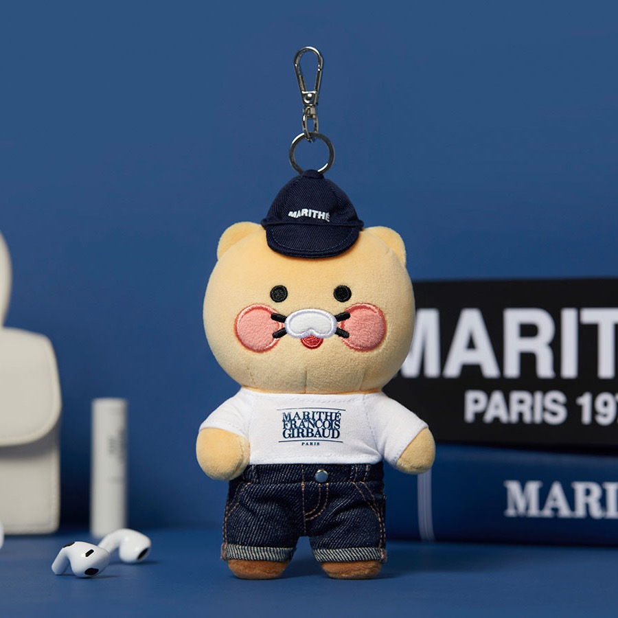 韓國連線款 kakao friends x MFG 聯名款 萊恩 春植 娃娃 玩偶 吊飾 鑰匙圈 掛飾-細節圖4