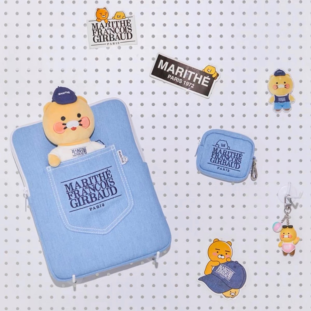 韓國連線款 kakao friends x MFG 聯名款 萊恩 春植 娃娃 玩偶 吊飾 鑰匙圈 掛飾-細節圖6