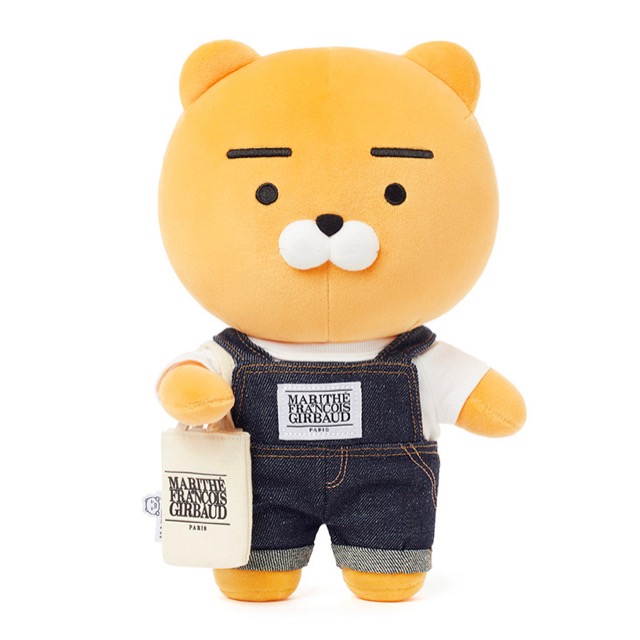 韓國連線款 kakao friends x MFG 聯名款 萊恩 春植 娃娃 玩偶-細節圖3