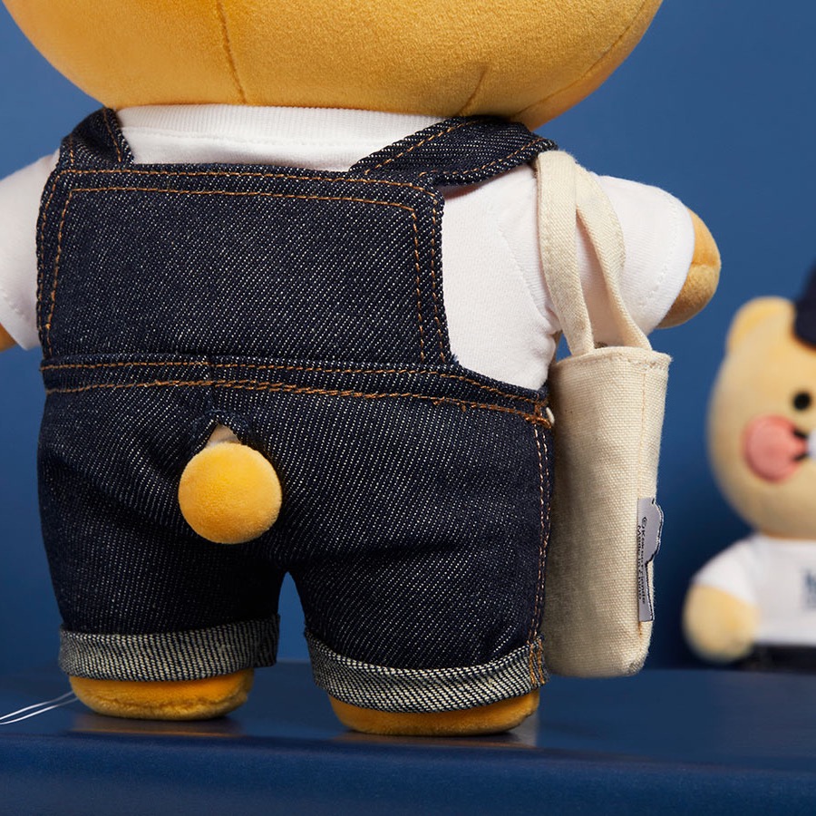 韓國連線款 kakao friends x MFG 聯名款 萊恩 春植 娃娃 玩偶-細節圖4