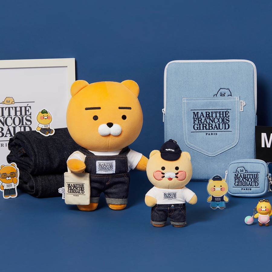 韓國連線款 kakao friends x MFG 聯名款 萊恩 春植 娃娃 玩偶 手機支架 支架-細節圖5