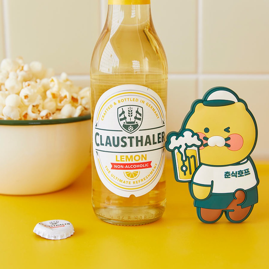 kakao friends 春植 啤酒 開瓶器 磁鐵 開罐器-細節圖3