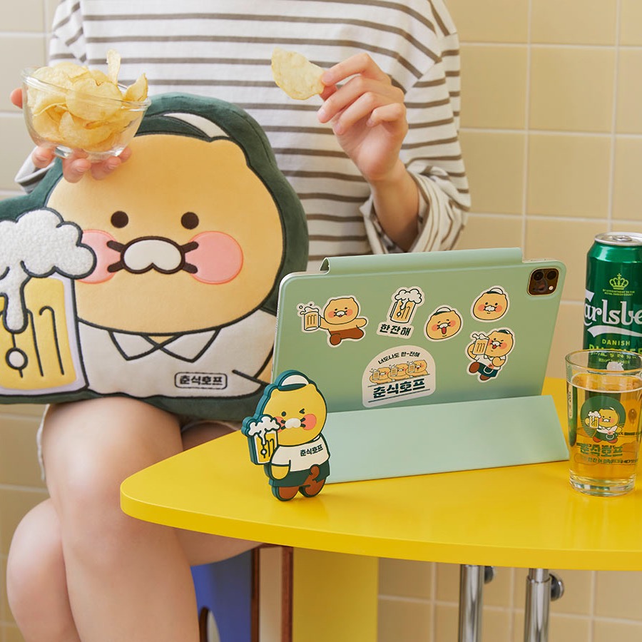 kakao friends 春植 啤酒 開瓶器 磁鐵 開罐器-細節圖7