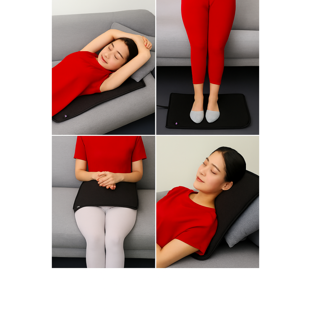 勤沅醫療用熱敷墊(L)舒緩手腳肩頸肌肉緊繃及酸痛,使用DC 20V 1.25A安全可靠,天冷外出包裹腹部驅寒保暖-細節圖2