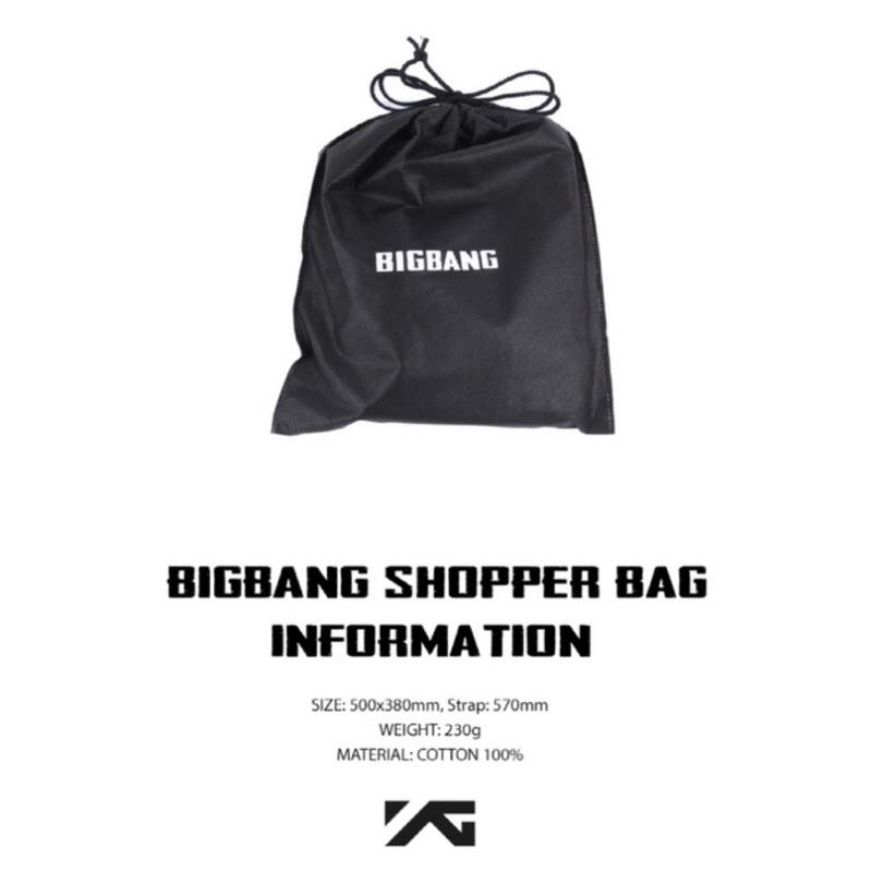 [안녕KOREA ]🌟 BIGBANG 官方周邊 托特包 大包包 0TO10 SHOPPER BAG現貨-細節圖3