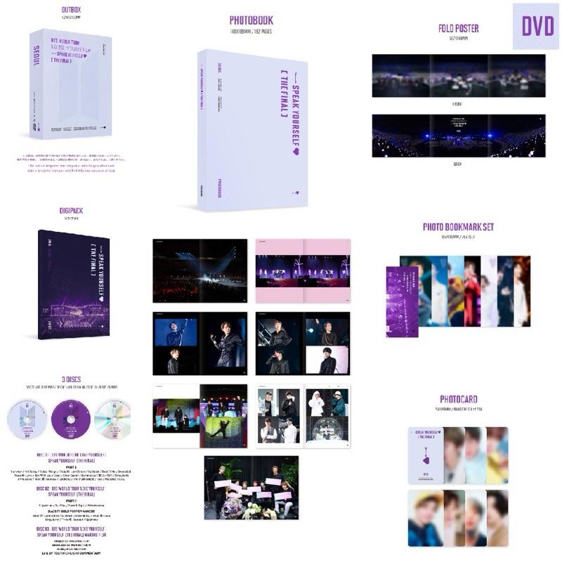 [안녕KOREA]🌟現貨 防彈少年團 BTS LOVE YOURSELF [THE FINAL] 演唱會 DVD-細節圖3