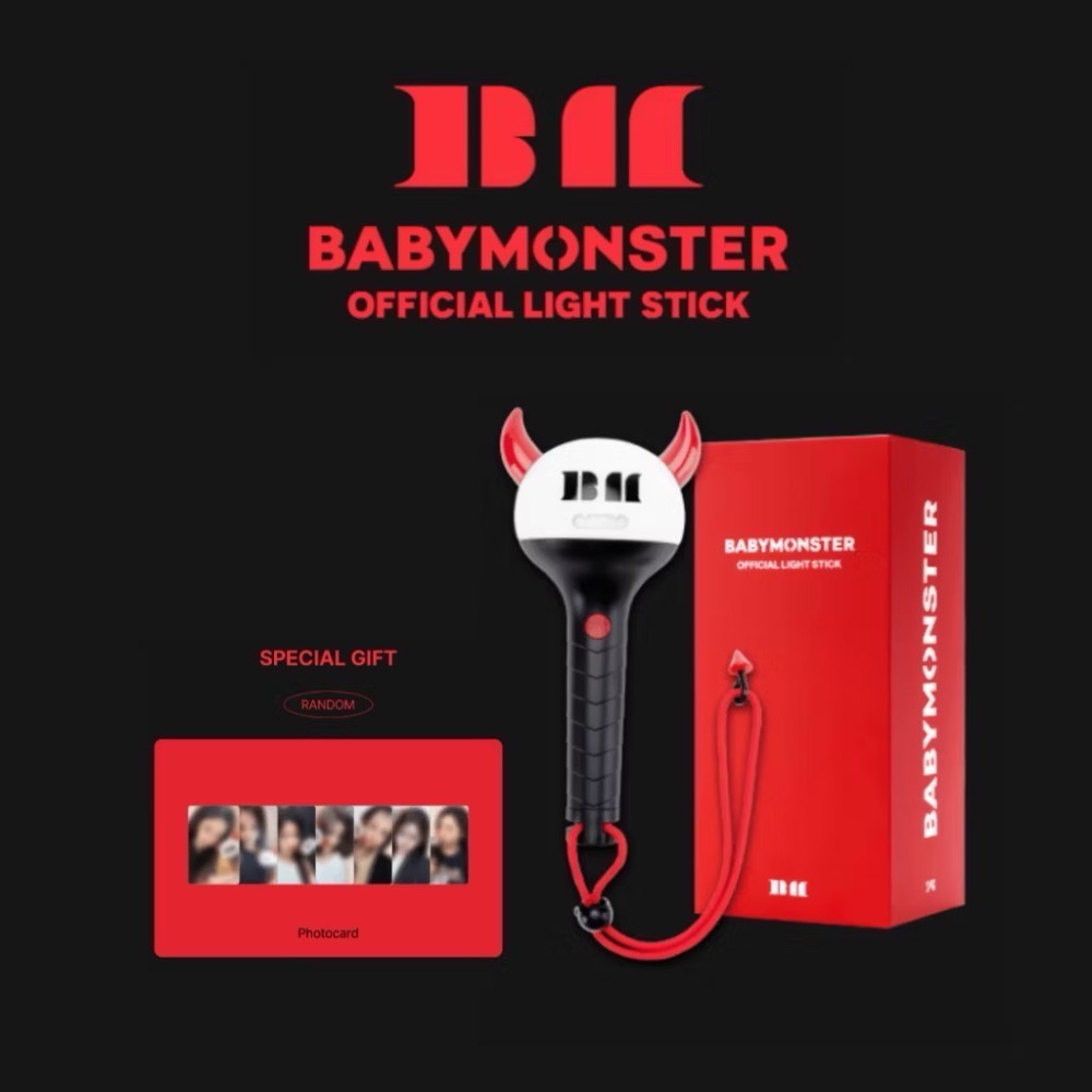 寶怪官方手燈 YG BABYMONSTER 寶怪官方手燈+線上特典 OFFICIAL LIGHT S-細節圖4