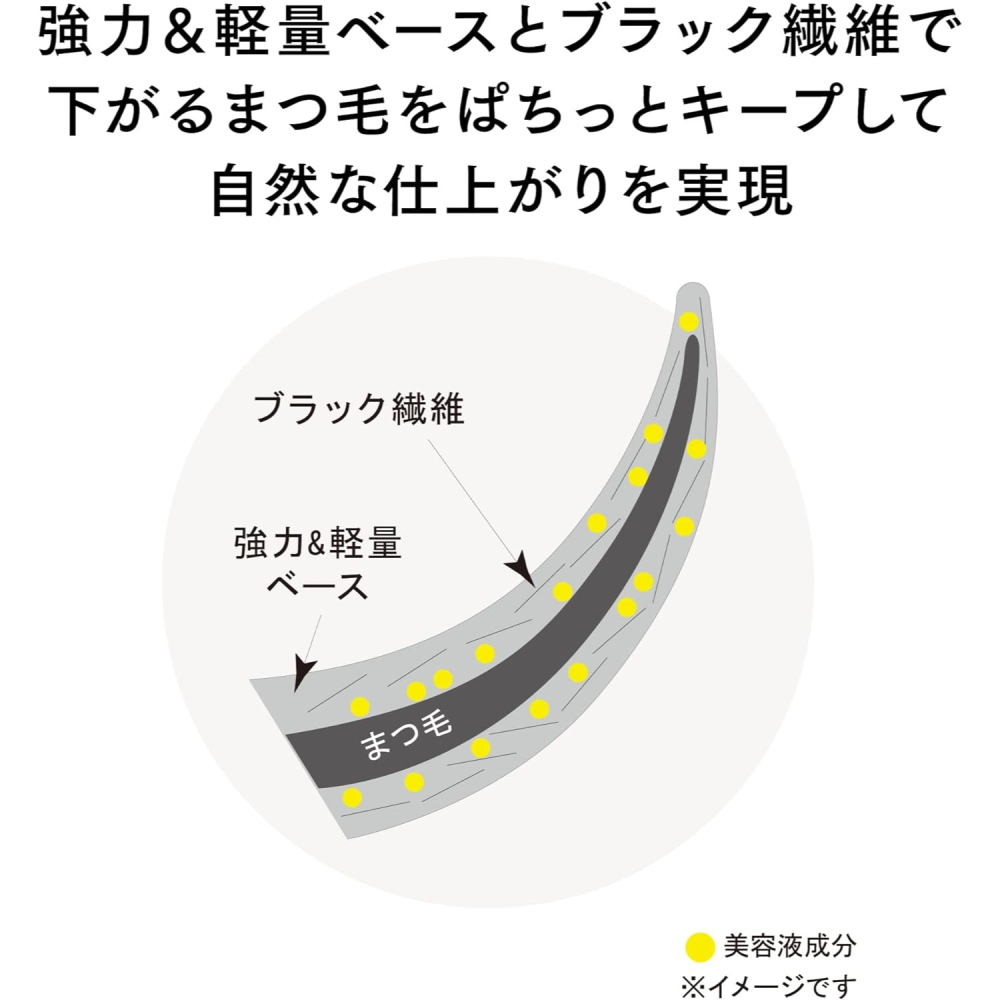 現貨在台 日本境內版 艾杜紗 ettusais 魔束捲翹睫毛底膏(黑色) 6g 透明黑-細節圖4