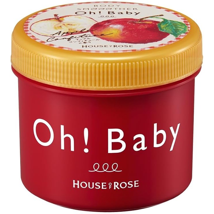 現貨在台 日本境內House of Rose Oh Baby身體磨砂膏570g 限量350g蘋果 梨香 玫瑰 茶葉 檸檬-規格圖8