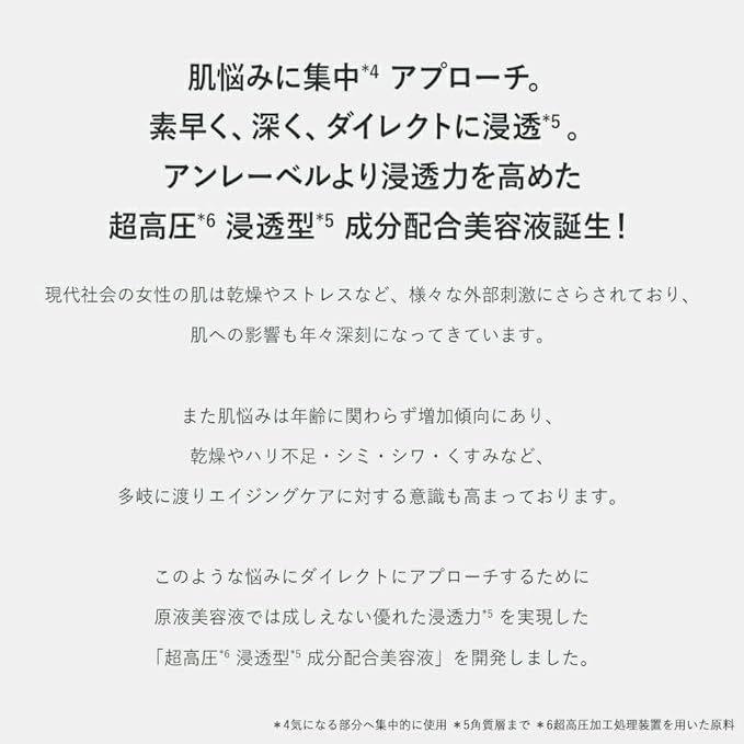 現貨在台 日本境內 安博士 unlabel LAB 超高壓浸透型 精華液 50ml 亮白精華液 保濕精華液-細節圖7