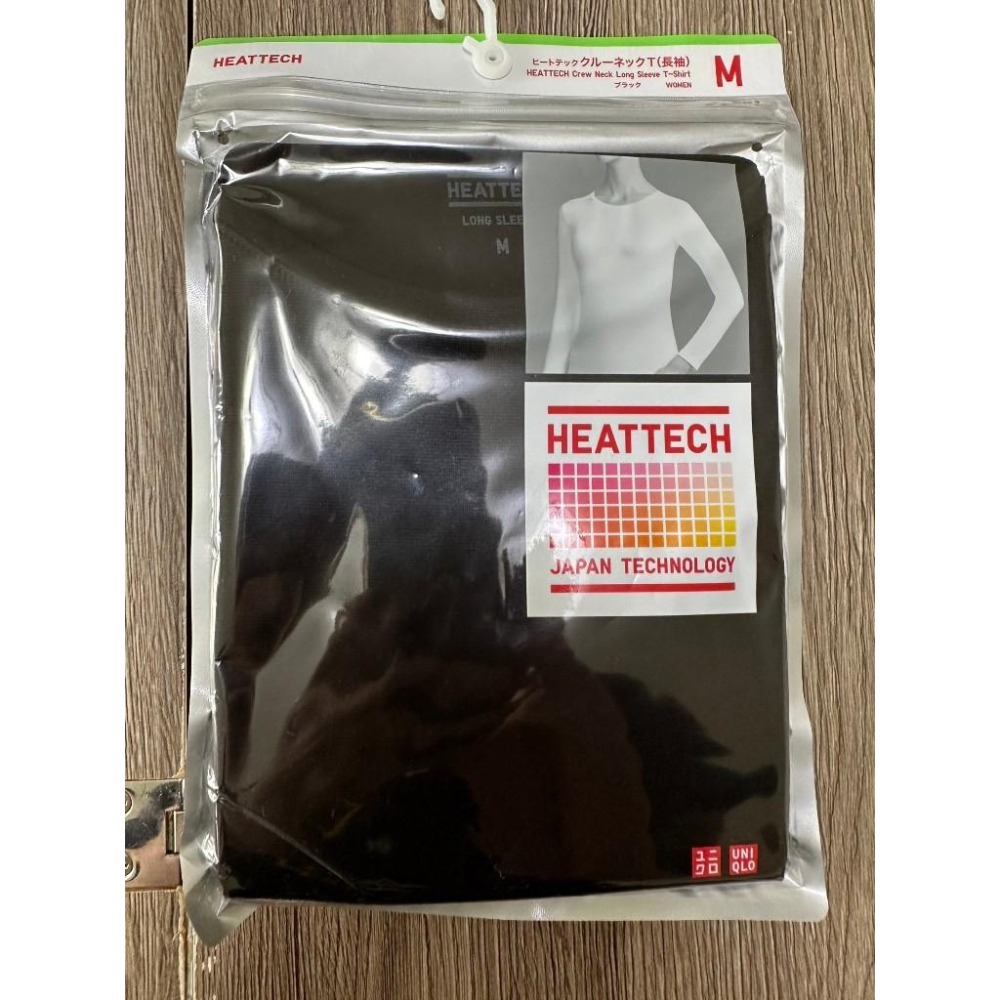 現貨在台 下標秒出 多色 UNIQLO 女生發熱衣 HEATTECH 圓領 低領 高領 T恤 (9分袖)-細節圖7