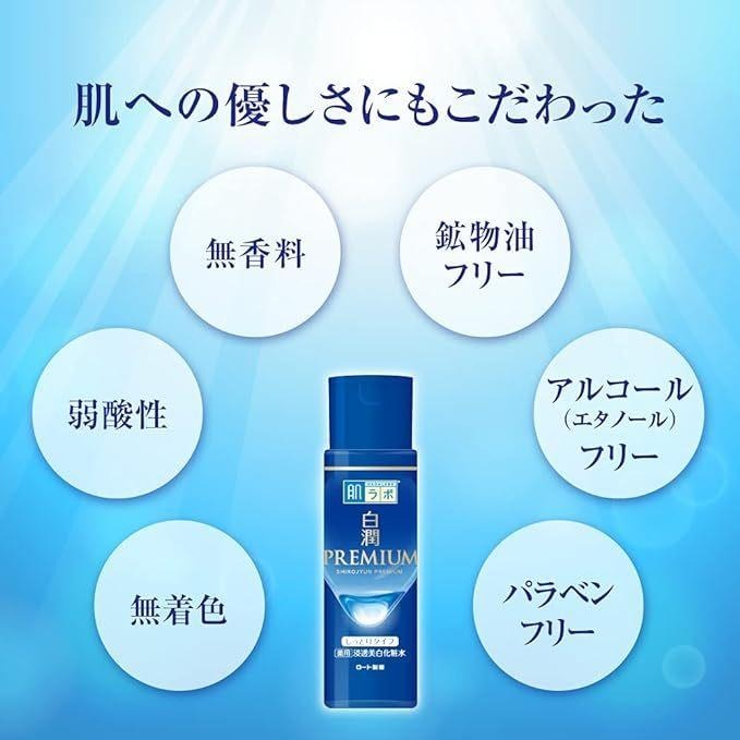 現貨在台 日本境內版  肌研 白潤高效化粧水170ml-細節圖5