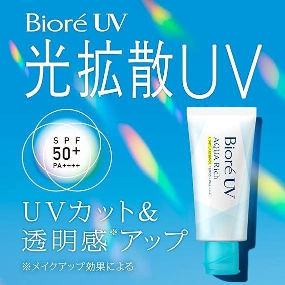 現貨在台 日本境內版  Biore蜜妮 含水防曬幻光水凝乳 70g/110g SPF50+・ PA++++-細節圖6