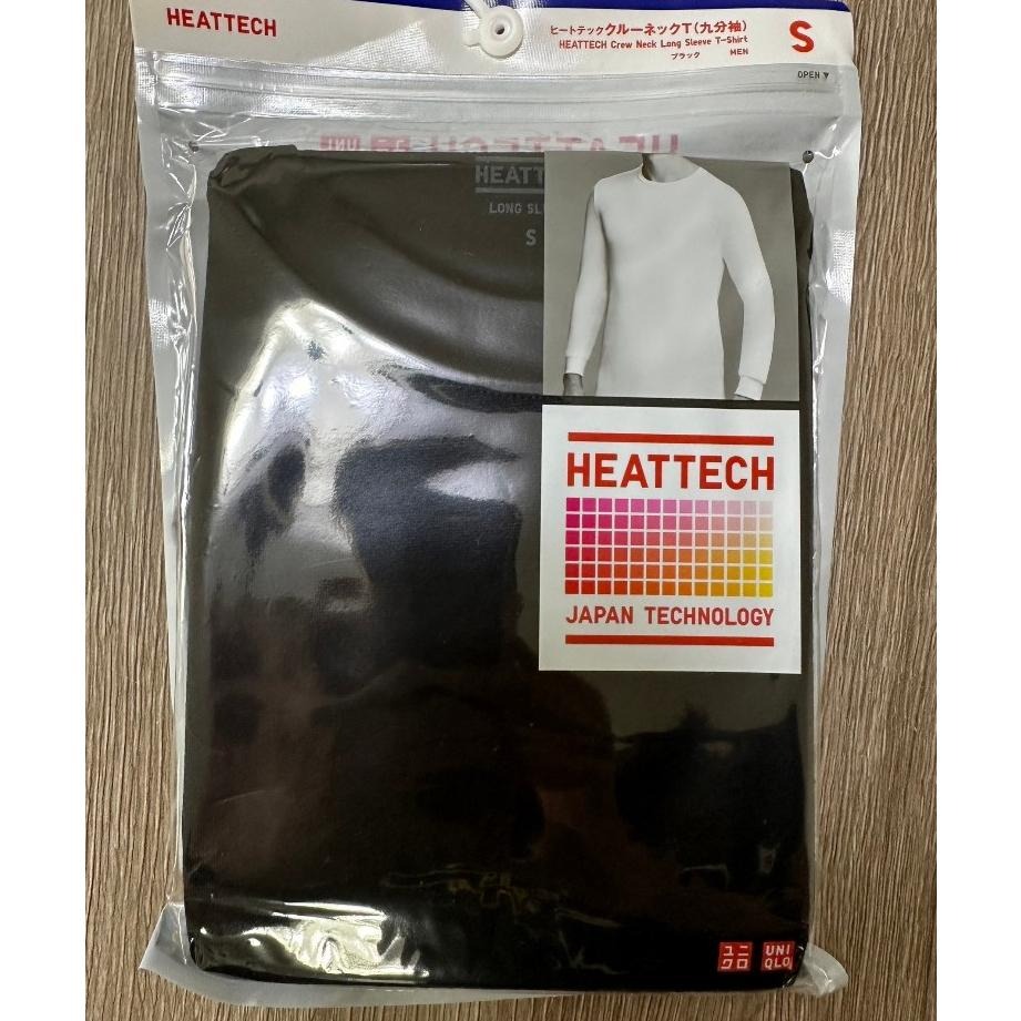 現貨在台 下標秒出 UNIQLO 男生發熱衣 HEATTECH 圓領 V領 T恤 (9分袖)-細節圖8