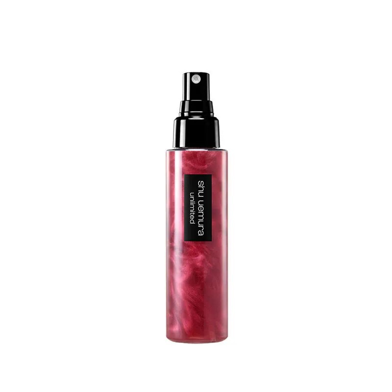 新品⭐️shu uemura 植村秀 無極限緋紅亮顏定妝噴霧 100ML-細節圖5