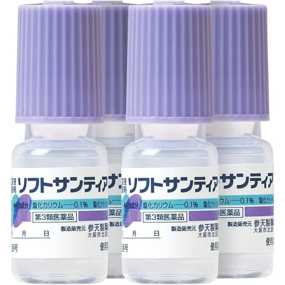 日本直送⭐️參天製藥 Soft Santear 人工淚液點眼液 5ml×4-細節圖3