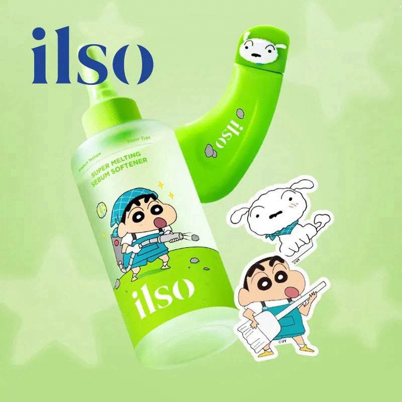 韓國直送⭐️ilso (×) 蠟筆小新聯名 黑頭粉刺導出液套組 150ml+棉片40枚+毛孔面膜 1片+黑頭鏟-細節圖4