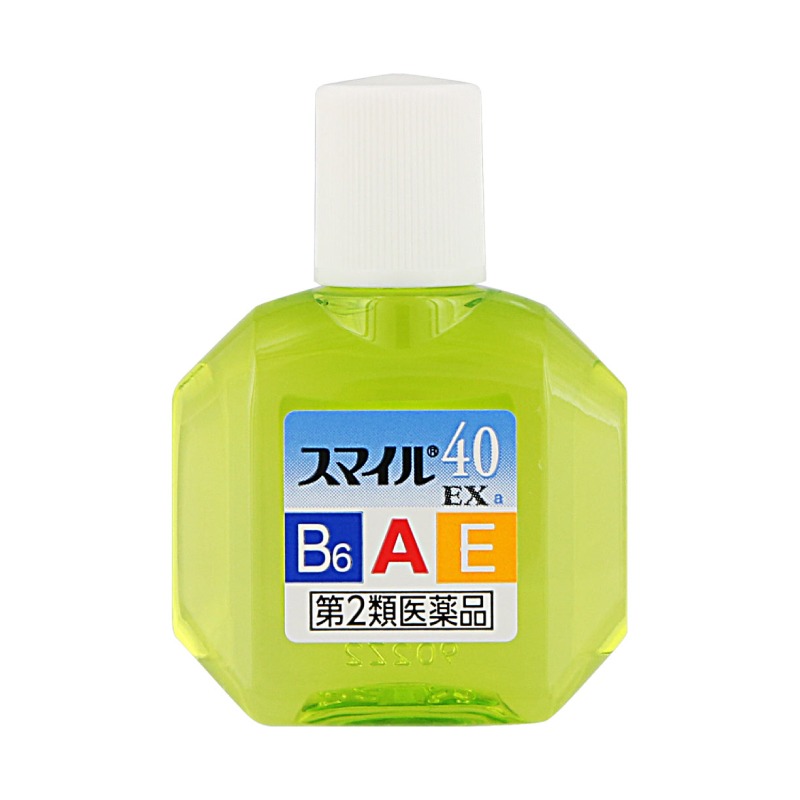 日本境內 獅王LION smile 40EX 40 Mild眼藥水【藍色】15ml-細節圖2