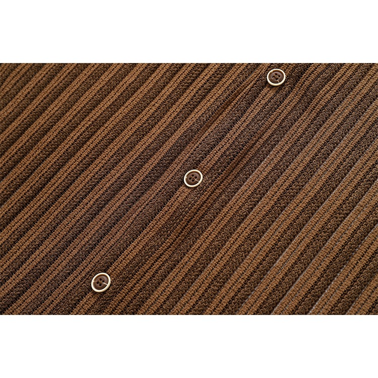 長袖襯衫 直條紋 鏤空襯衫 簍空 條紋襯衫 寬鬆版型 素面襯衫 韓系穿搭 - SIRPRICE Select Shop-細節圖6