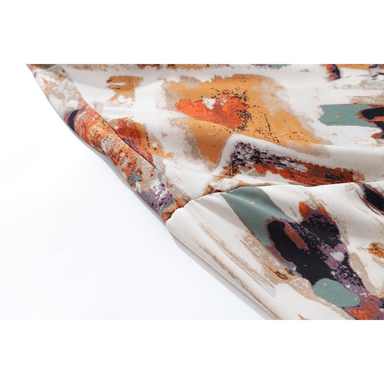 長袖襯衫 花襯衫 復古 藝術家 設計師 暈染 口袋襯衫 襯衫男 休閒襯衫 - SIRPRICE Select Shop-細節圖7