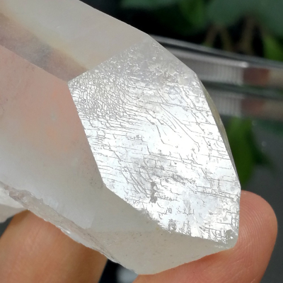[友克鑫礦業]ac1400約重217g-通靈水晶 大師水晶 白水晶簇 水晶柱 原礦