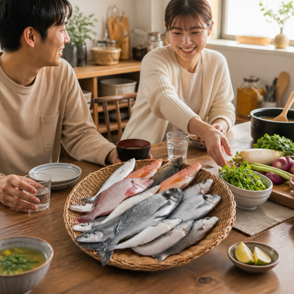 新鮮綜合海魚禮籃｜健康飲食首選，優質蛋白質滿滿，海鮮禮盒讓您品味大海的鮮美！-細節圖3