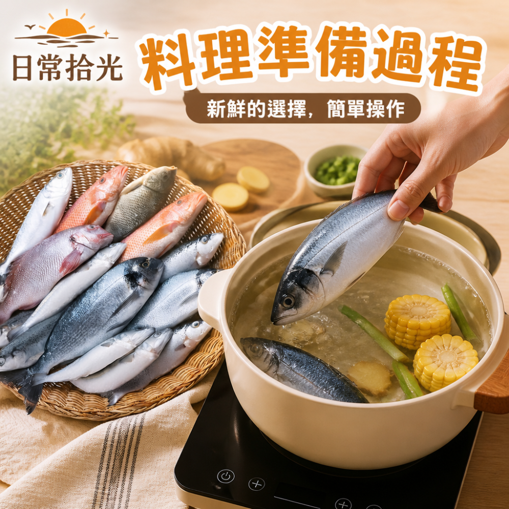 新鮮綜合海魚禮籃｜健康飲食首選，優質蛋白質滿滿，海鮮禮盒讓您品味大海的鮮美！-細節圖11