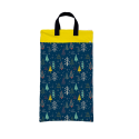 //紫綾坊//超大 容量 防水袋 防水 收納袋 尿布袋 40*70公分【HF003】雙層 雙拉鍊 衣物袋 露營 游泳-規格圖6