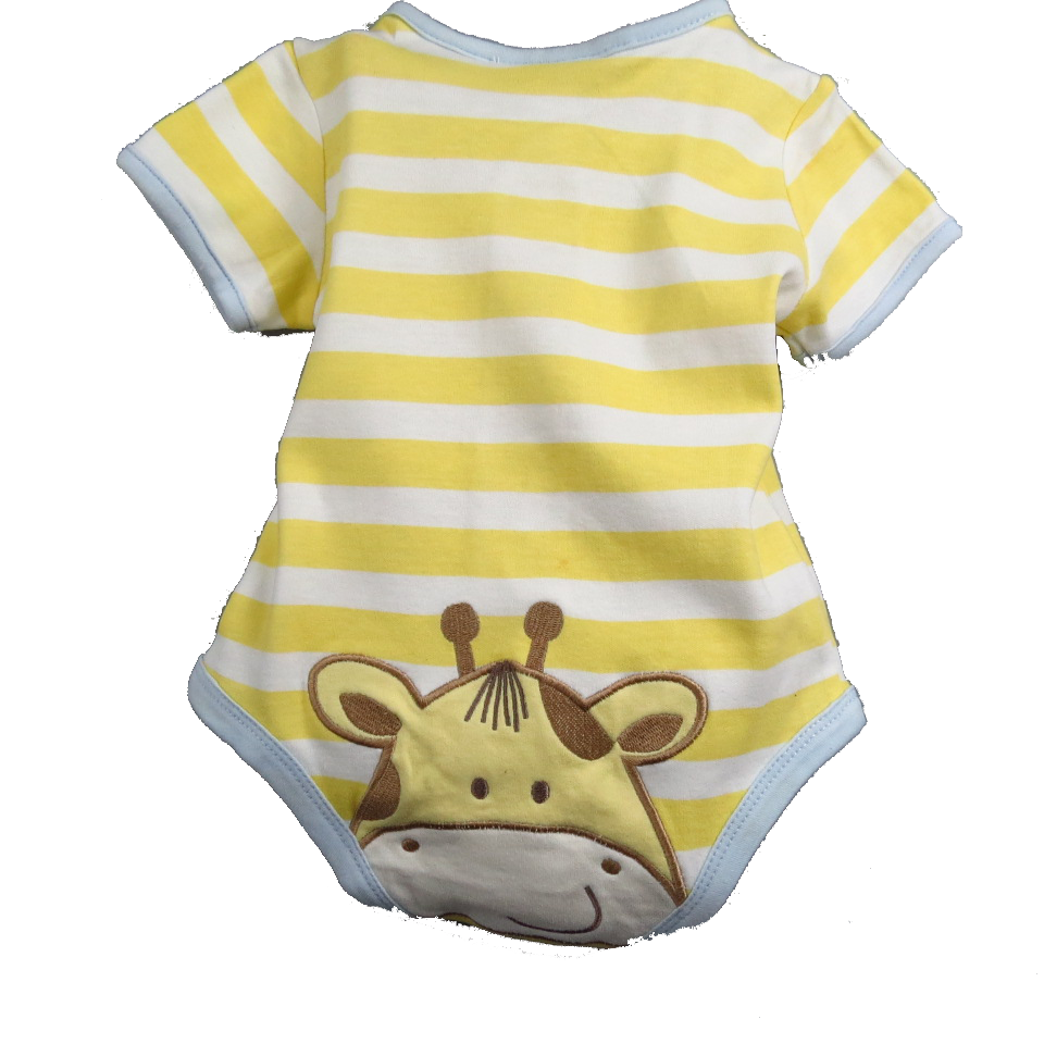 //紫綾坊//純棉 前開釦 短袖 包屁衣 零碼出清 NB 3M 6M 9M 包臀衣-細節圖9