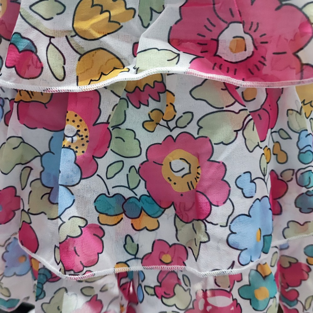 //紫綾坊//多層 雪紡 裙哈 洋裝 包屁衣 EPK 裙子6M 9M 12M 18M　24Ｍ 包臀裙-細節圖3