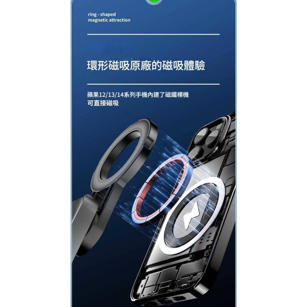 ⚡️ P15Mini 360度磁吸自拍棒 可夾可磁吸 安卓蘋果皆適用 方便攜帶 自拍神器 藍芽自拍棒 ⚡️-細節圖5