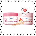 Dove多芬 冰淇淋去角質身體磨砂膏298g 石榴籽與乳木果 櫻花甜香-規格圖1