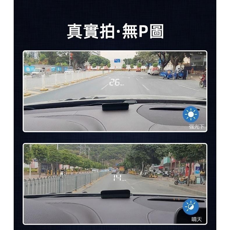 輕鬆DIY 多功能 抬頭顯示器 HUD 2024最新版 超大數字M3升級款 勝A100 現貨 HUD OBD2 完整配備-細節圖7
