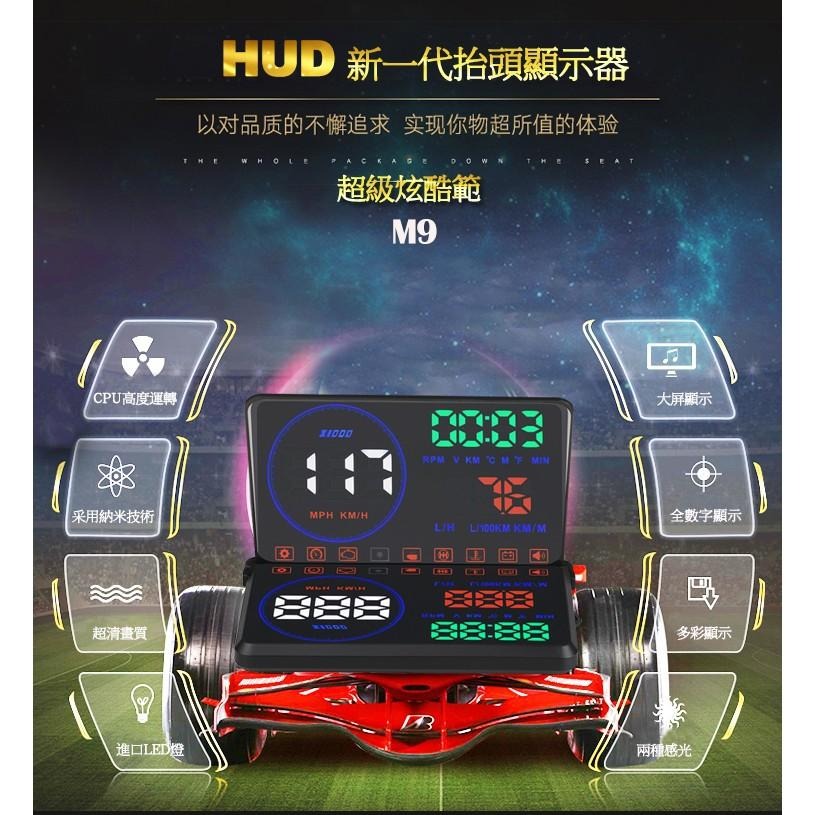 台中昭昭 現貨2025 最新燈珠爆亮帶檔板 5.5吋大營幕 OBD2 抬頭顯示器 旗艦版 HUD 水溫 超速警示 油電車-細節圖3