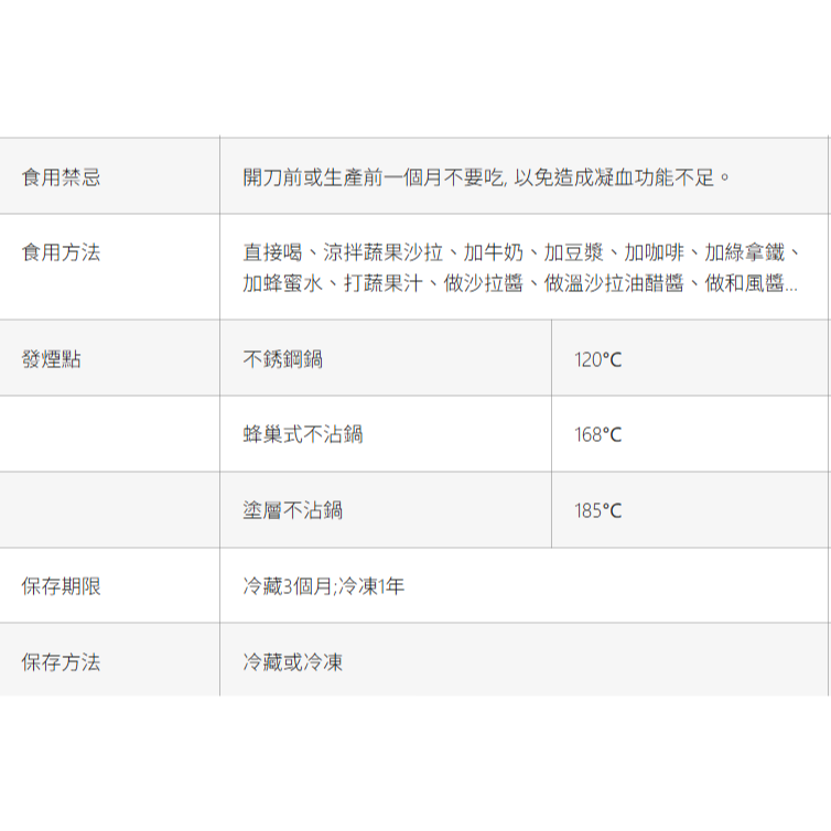 歐霖 冷壓印加果油 250ml-細節圖4