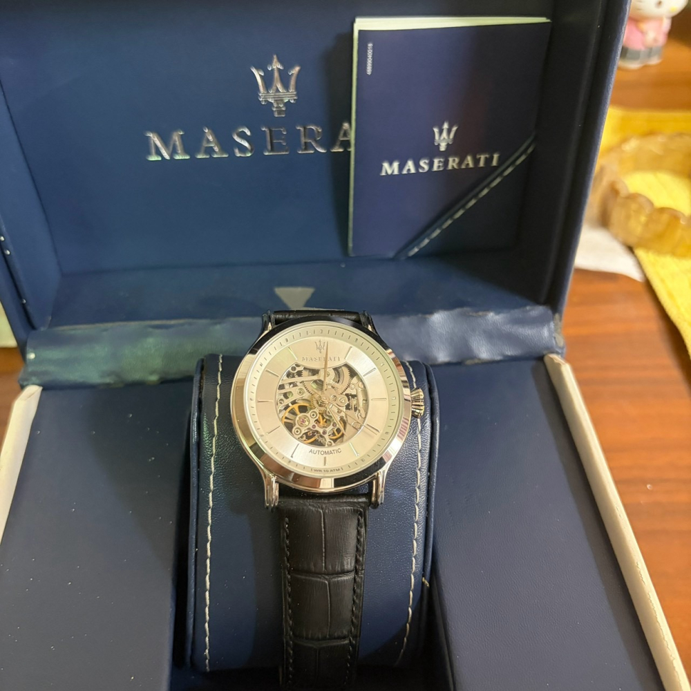 Maserati 瑪莎拉蒂 EPOCA 鏤空機械 男錶 R8821118003｜42mm｜自動機械｜手錶｜精品｜名錶-細節圖2