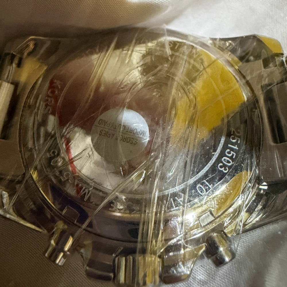 Michael Kors MK5705 男錶 Bradshaw 黑面三眼計時錶 銀色鋼帶 原廠盒裝 石英錶 手錶 送禮-細節圖5