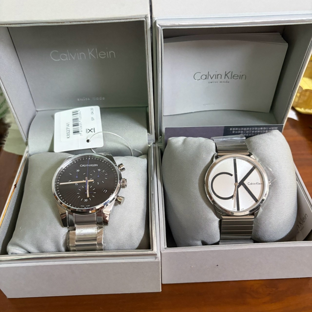 Calvin Klein CK K2G27141 City 三眼計時 男錶｜鋼帶｜黑面｜手錶｜名錶｜送禮｜禮物｜石英錶-細節圖2