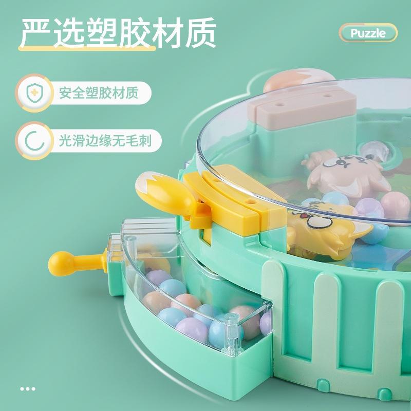 兒童桌面遊戲玩具餓狼大進攻益智趣味男女孩親子互動玩具套裝-細節圖4