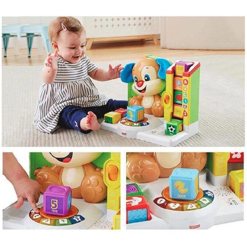 費雪Fisher嬰幼兒早教益智玩具親子寶寶皮皮智玩樂園9-36月FJC10-細節圖3