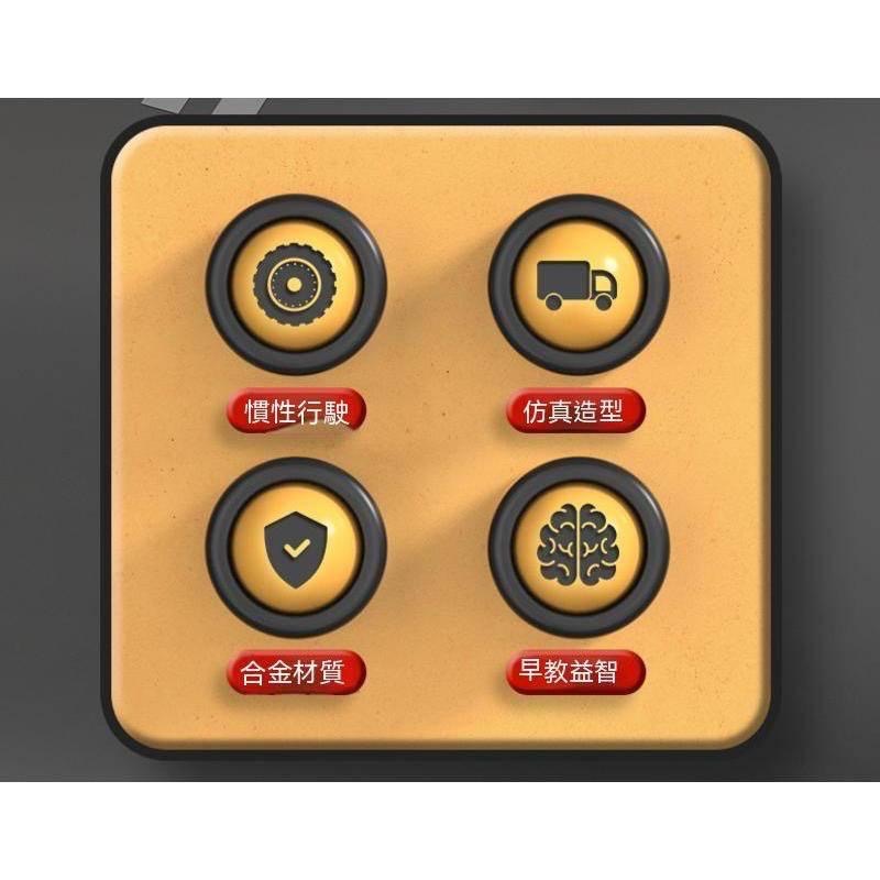 超大號兒童集裝箱貨櫃車廂式起重機吊塔合金工程車玩具套裝男孩-細節圖9