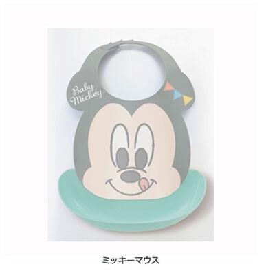 現貨～日本製造迪士尼米奇米妮寶寶幼童兒童圍兜兜-細節圖2