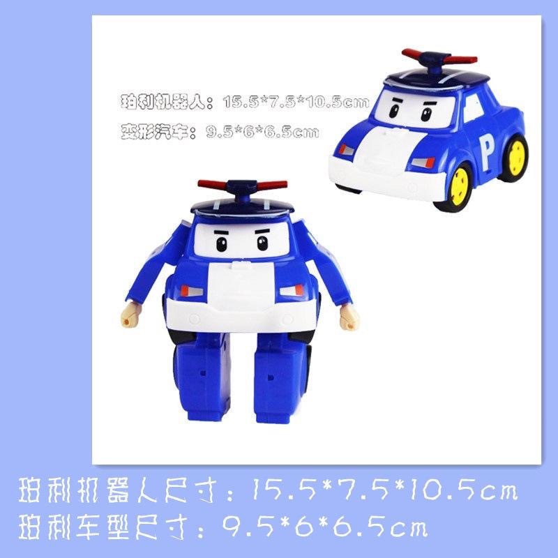 預購~波利POLI新款韓國Q版波利熱賣變形機器人警車升級版禮盒裝滑行玩具868-6-細節圖2